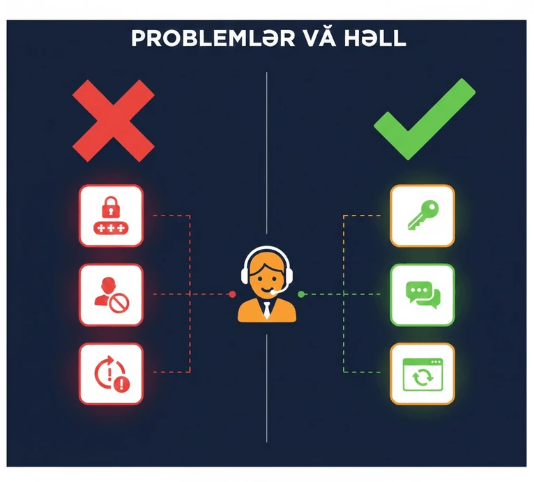 Mostbet giriş problemləri və həll yolları