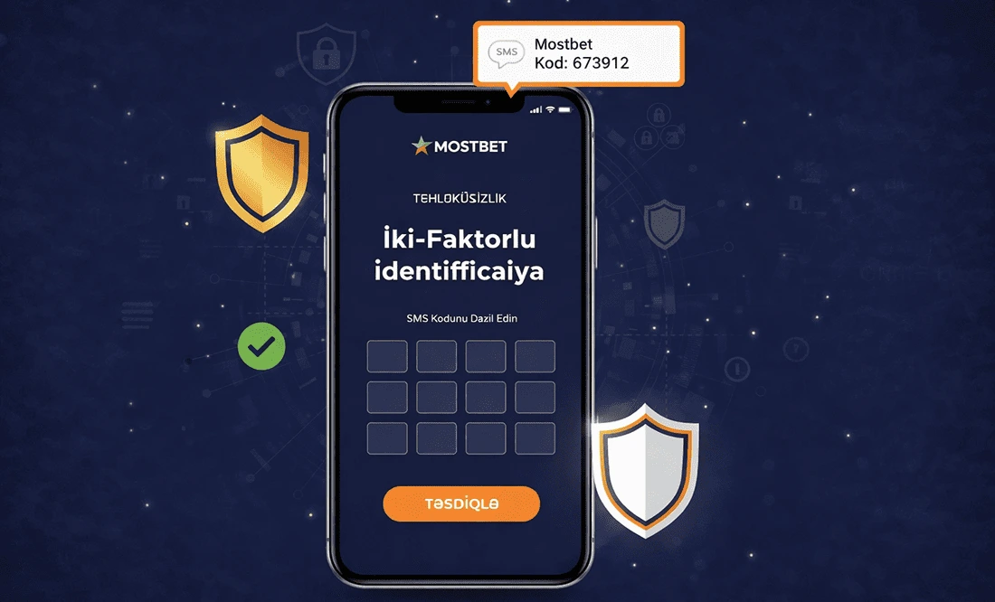 Mostbet təhlükəsizlik - iki faktorlu autentifikasiya sistemi